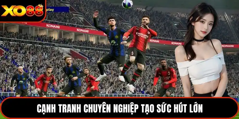 Cạnh tranh chuyên nghiệp tạo sức hút lớn